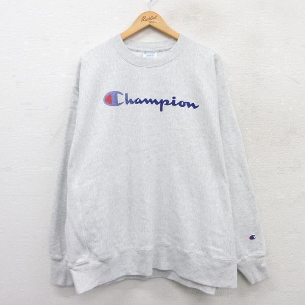 Champion（チャンピオン） XL/古着 長袖 リバースウィーブ メンズ