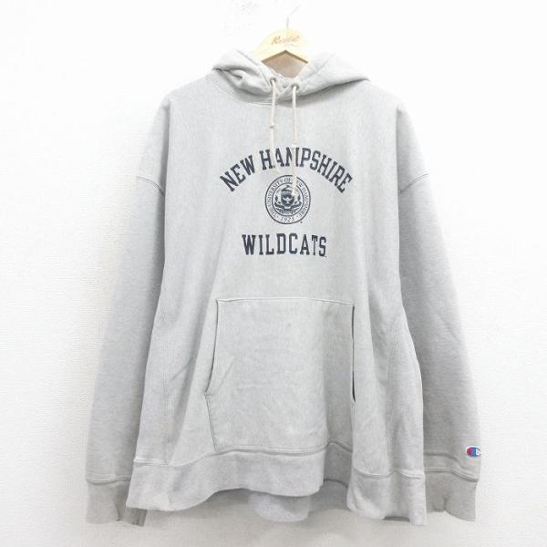 Champion（チャンピオン） XL/古着 長袖 リバースウィーブ パーカー