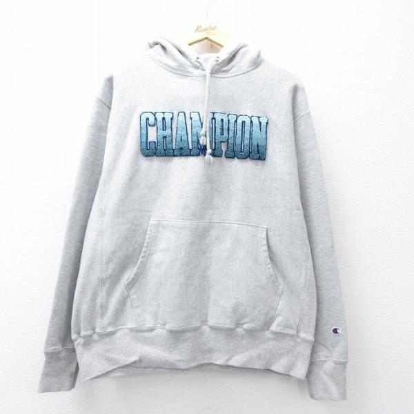 Champion（チャンピオン） XL/古着 長袖 リバースウィーブ パーカー