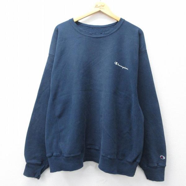Champion（チャンピオン） XL/古着 長袖 リバースウィーブ メンズ 00