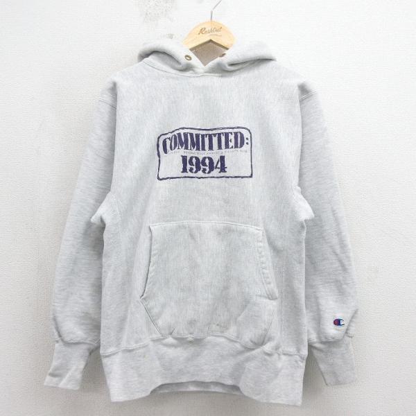 Champion（チャンピオン） M/古着 長袖 リバースウィーブ パーカー