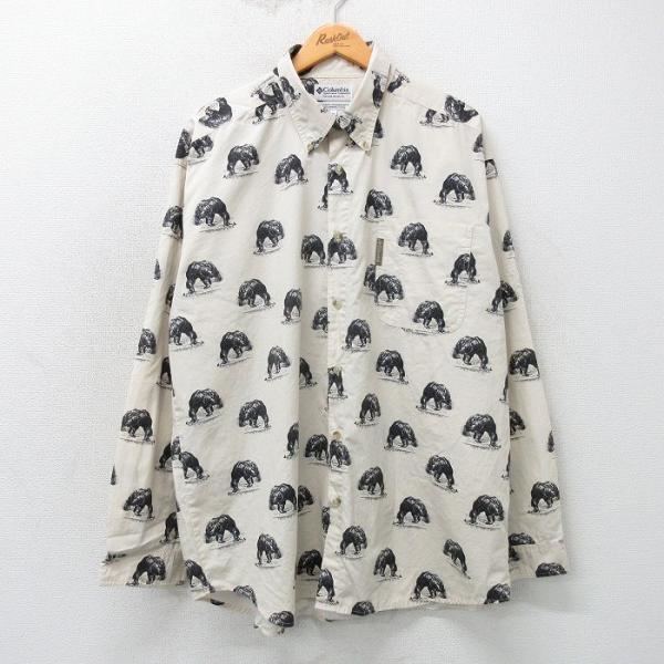 Columbia 【20%OFF】XL/古着 コロンビア 長袖 ブランド シャツ