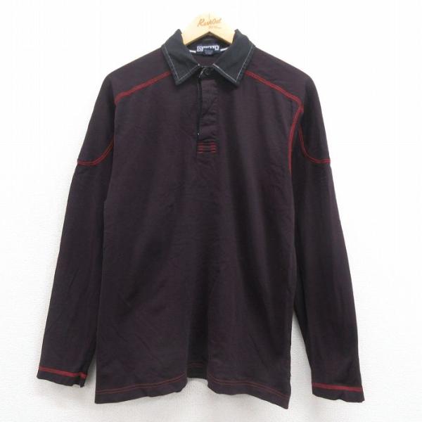S/古着 ランズエンド 長袖 ブランド ラガー シャツ メンズ コットン