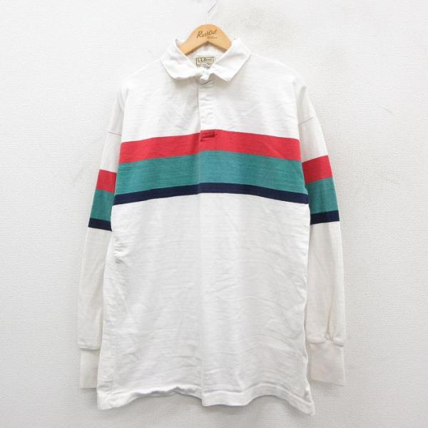 L.L.Bean（エルエルビーン） XL/古着 LLBEAN 長袖 ブランド ラガー