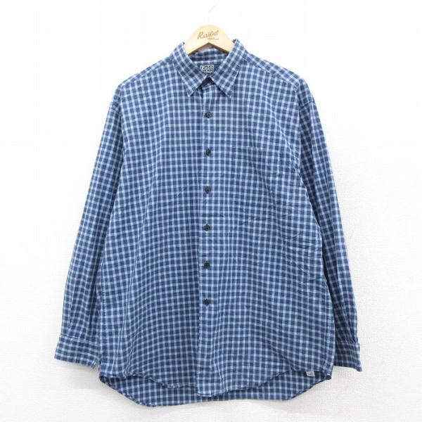 【古着】RRL コットン長袖シャツ　Mサイズ 古着】RRL コットン長袖シャツ Mサイズ 古着】RRL コットン長袖シャツ