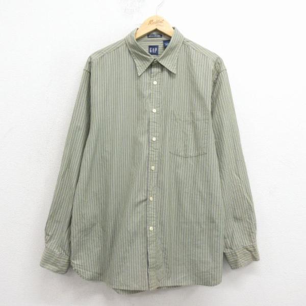 GAP（ギャップ） XL/古着 長袖 ブランド シャツ メンズ 00年代 00s