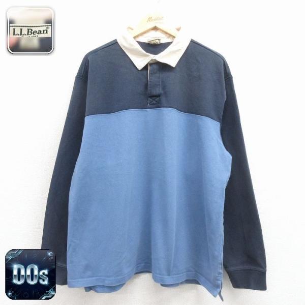 L.L.Bean（エルエルビーン） XL/古着 長袖 ブランド ラガー シャツ