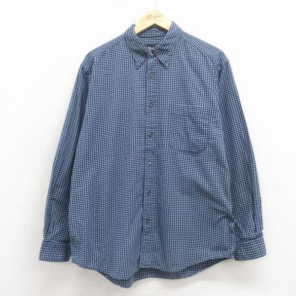 Eddie Bauer（エディーバウアー） XL/古着 長袖 ブランド シャツ