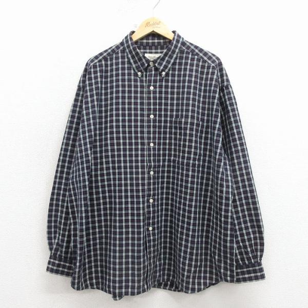 XL/古着 エディーバウアー 長袖 ブランド シャツ メンズ 00年代 00s