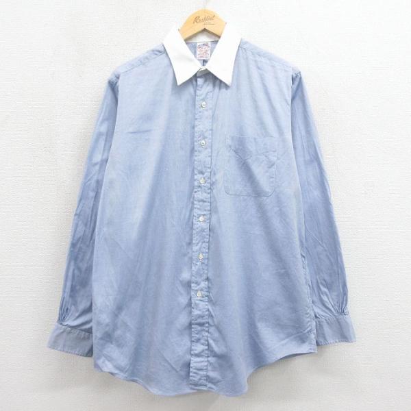 80s 90s USA製 BROOKS BROTHERS リバーシブル　ブルゾン BROOKS BROTHERS（ブルックスブラザーズ） XL/古着 長袖 ブランド