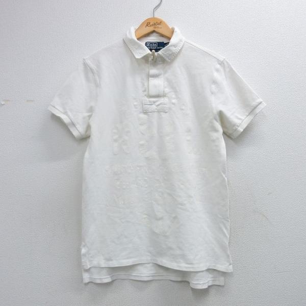 L/古着 ラルフローレン 半袖 ブランド ラガー シャツ メンズ 90年代