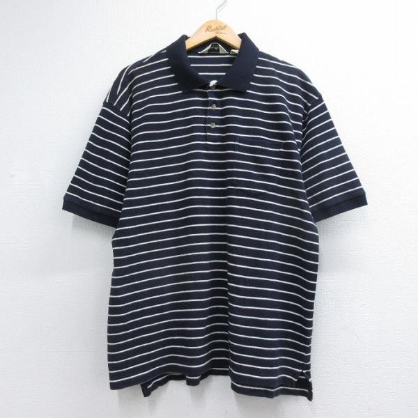 Eddie Bauer（エディーバウアー） XL/古着 半袖 ブランド ポロ シャツ