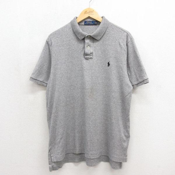 XL/古着 ラルフローレン 半袖 ブランド ポロ シャツ メンズ ワンポイントロゴ コットン  26jul14