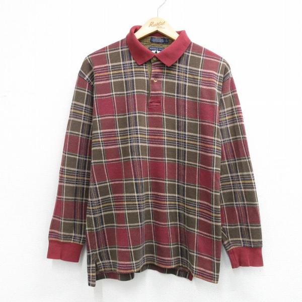POLO RALPH LAUREN（ポロ・ラルフローレン） L/古着 長袖 ポロ シャツ