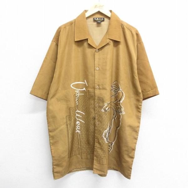 50%OFF】XL/古着 半袖 シャツ メンズ URBANWEAR ボタンダウン
