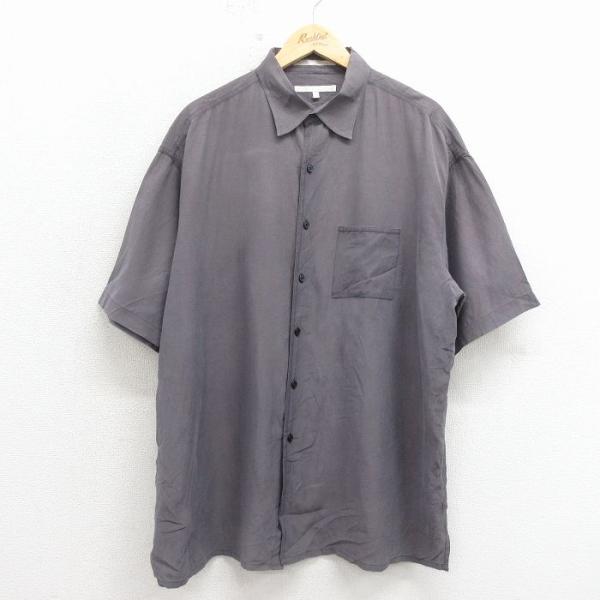 XL/古着 ペリーエリス 半袖 シャツ メンズ 00年代 00s 大きいサイズ