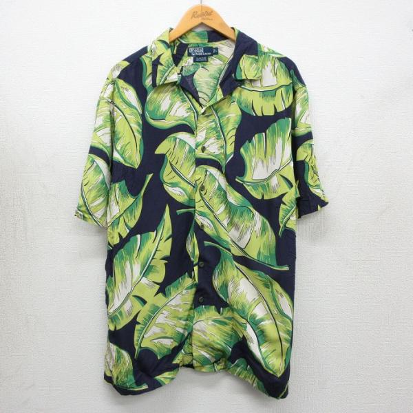 XL/古着 ラルフローレン 半袖 ブランド シャツ メンズ 90年代 90s