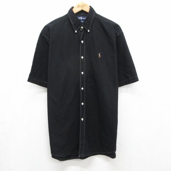 XL/古着 ラルフローレン 半袖 ブランド シャツ メンズ 90年代 90s ワン