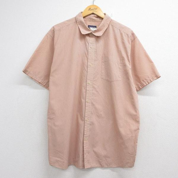 patagonia（パタゴニア） XL/古着 半袖 シャツ メンズ 大きいサイズ