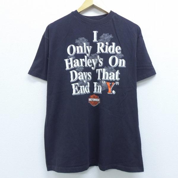 S/古着 半袖 ハーレーダビッドソン Harley Davidson Tシャツ ブタ 