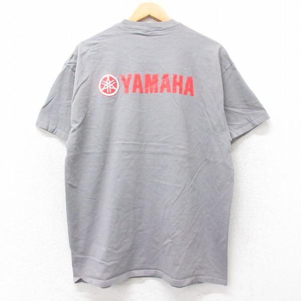 バイク　半袖　シャツ　ヤマハ　ビンテージ　Lサイズ furugiyarushout_sksf25080251