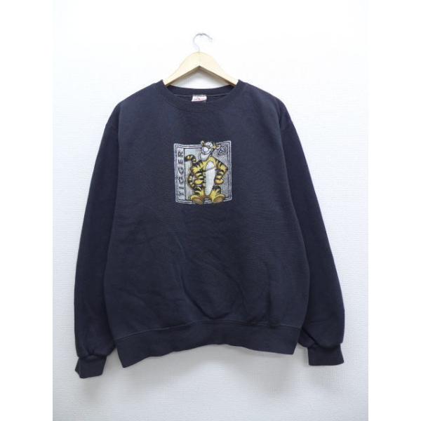 人気満点 ディズニー スウェット トレーナー 古着 ティガー カットソー メンズ 値下げ Siauliumn Lt