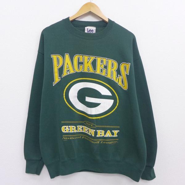 タイムセール商品 L 古着 スウェット パッカーズ NFL USA製 USA製 90s タイムセール商品 L 古着 スウェット パッカーズ NFL USA製 USA製 90s
