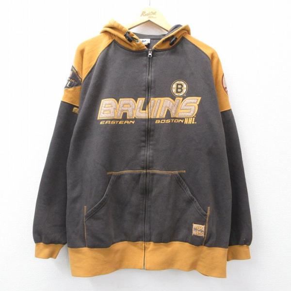 Lee XL/古着 リー 長袖 フルジップ スウェット パーカー メンズ