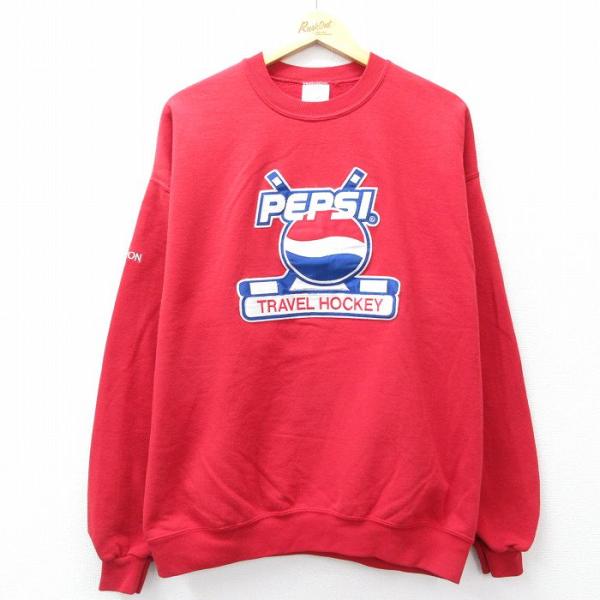 RRL ロゴ クルーネック スウェット トレーナー レッド S ヴィンテージ RRL ロゴ クルーネック スウェット トレーナー レッド S ヴィンテージ