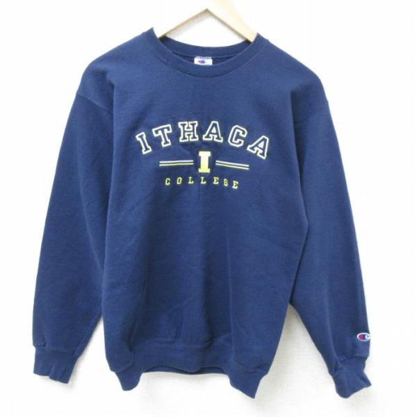 Champion（チャンピオン） S/古着 長袖 スウェット メンズ 90s ITHACA