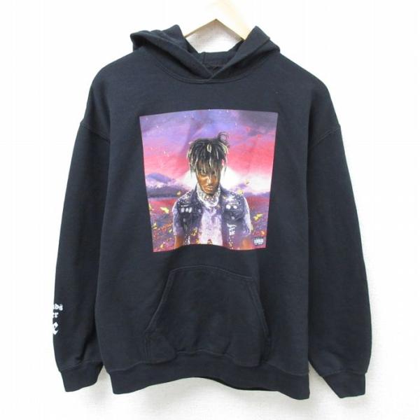 M/古着 長袖 ヒップホップ ラップ スウェット パーカー メンズ