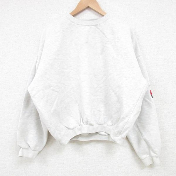 XL/古着 マルボロ 長袖 スウェット メンズ 00s ワンポイントロゴ  