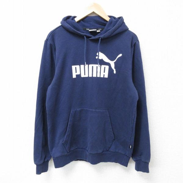 PUMA トレーナー Mサイズ ライトブルー/ネイビー　ビンテージ　未使用 furugiyarushout_swr55030918