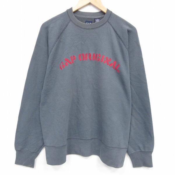 GAP（ギャップ） XL/古着 長袖 スウェット メンズ 00年代 00s ラグラン