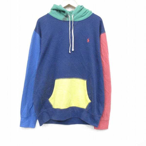 XL/古着 ラルフローレン 長袖 ブランド スウェット パーカー メンズ