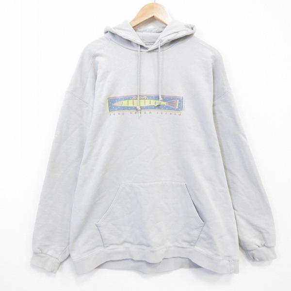 XL/古着 ラッセル 長袖 スウェット パーカー メンズ 90年代 90s 魚 USA製 ベージュ 霜降り 26mar17 20%OFF】XL/古着 ラッセル 長袖 スウェット パーカー メンズ 90年代