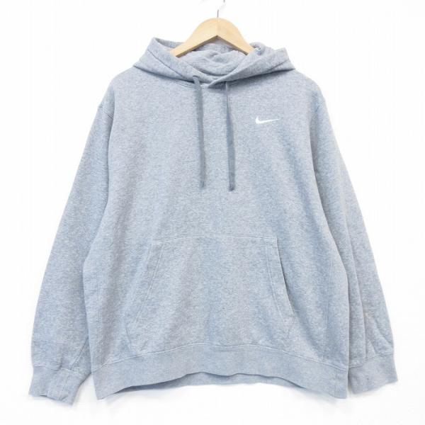 Nike Waynesburg Football パーカー XL 古着 NIKE（ナイキ） XL/古着 長袖 スウェット パーカー メンズ ビッグロゴ