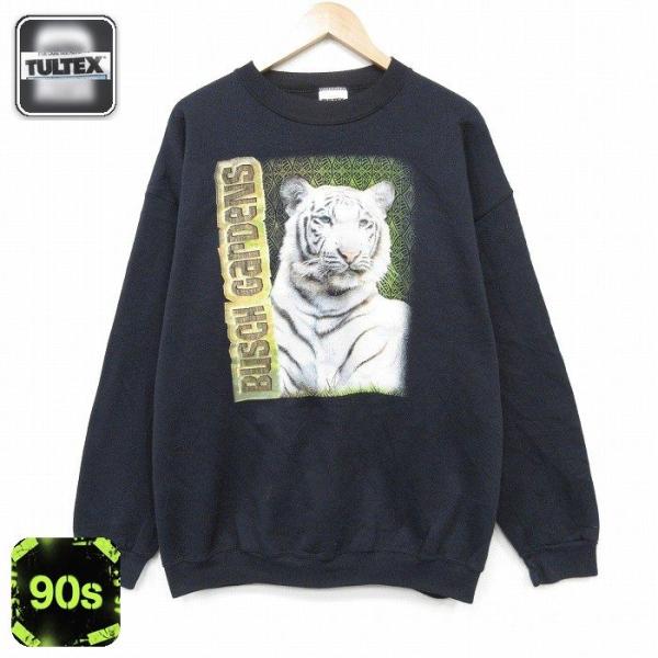 TULTEX（タルテックス） XL/古着 長袖 スウェット メンズ 90年代 90s
