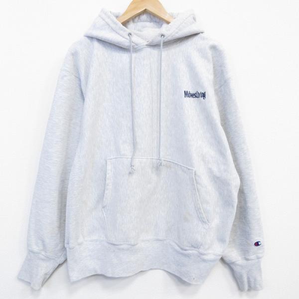Champion（チャンピオン） XL/古着 長袖 リバースウィーブ パーカー