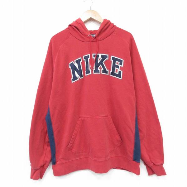 NIKE（ナイキ） XL/古着 長袖 スウェット パーカー メンズ 00年代 00s