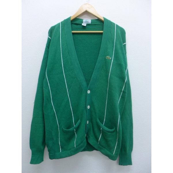 M/古着 長袖 ブランド ニット カーディガン 80s IZOD ラコステ LACOSTE M/古着 長袖 ブランド ニット カーディガン 80s IZOD ラコステ LACOSTE