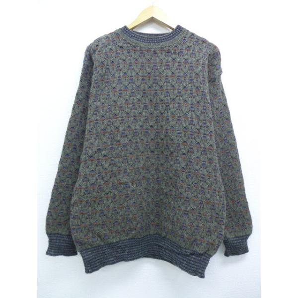 L 古着 長袖 ブランド セーター ペンドルトン Pendleton ウール クルーネック 緑他 グリーン 19oct23 中古 メンズ ニット トップス Swtr19091264 古着屋rushout 通販 Yahoo ショッピング