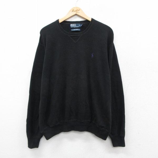 XL/古着 ラルフローレン 長袖 ブランド セーター メンズ 90年代 90s