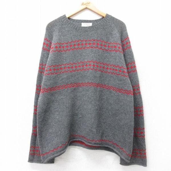 J.CREW（ジェイクルー） XL/古着 長袖 セーター メンズ 00年代 00s