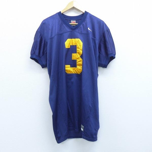 XL/古着 半袖 ビンテージ フットボール Tシャツ 00s ナイキ NIKE