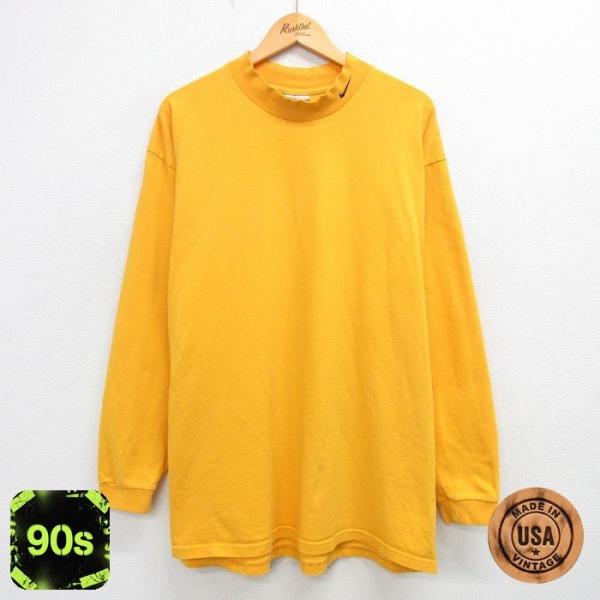 NIKE（ナイキ） XL/古着 長袖 ビンテージ Tシャツ メンズ 90s ワン