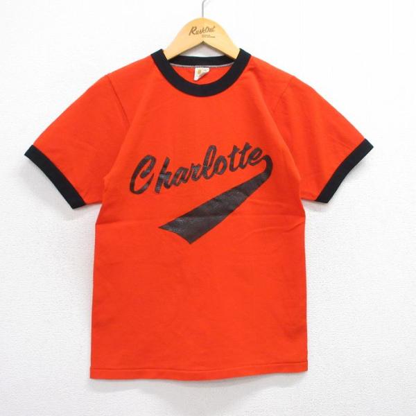 Frank&amp;Eileen Tシャツ・カットソー S オレンジ 【古着】【中古】【送料無料】 中古・古着通販】Frank&Eileen (フランクアンドアイリーン) EILEEN L/S