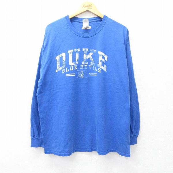 DUKES ビンテージ　Tシャツ Duke 【50%OFF】XL/古着 長袖 ビンテージ Tシャツ メンズ 00s DUKE