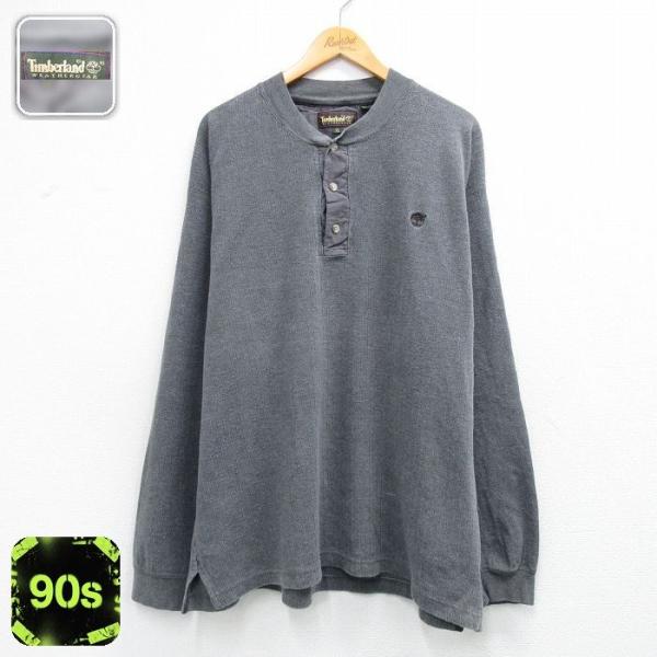 Timberland（ティンバーランド） XL/古着 長袖 ビンテージ Tシャツ 