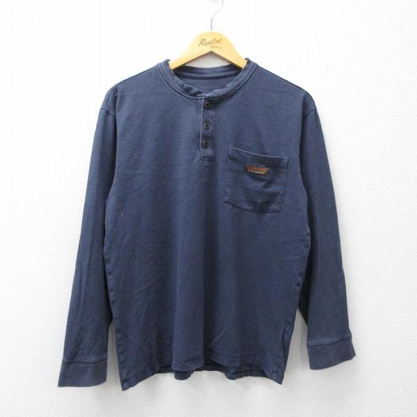 patagonia（パタゴニア） L/古着 長袖 Tシャツ メンズ ワンポイント